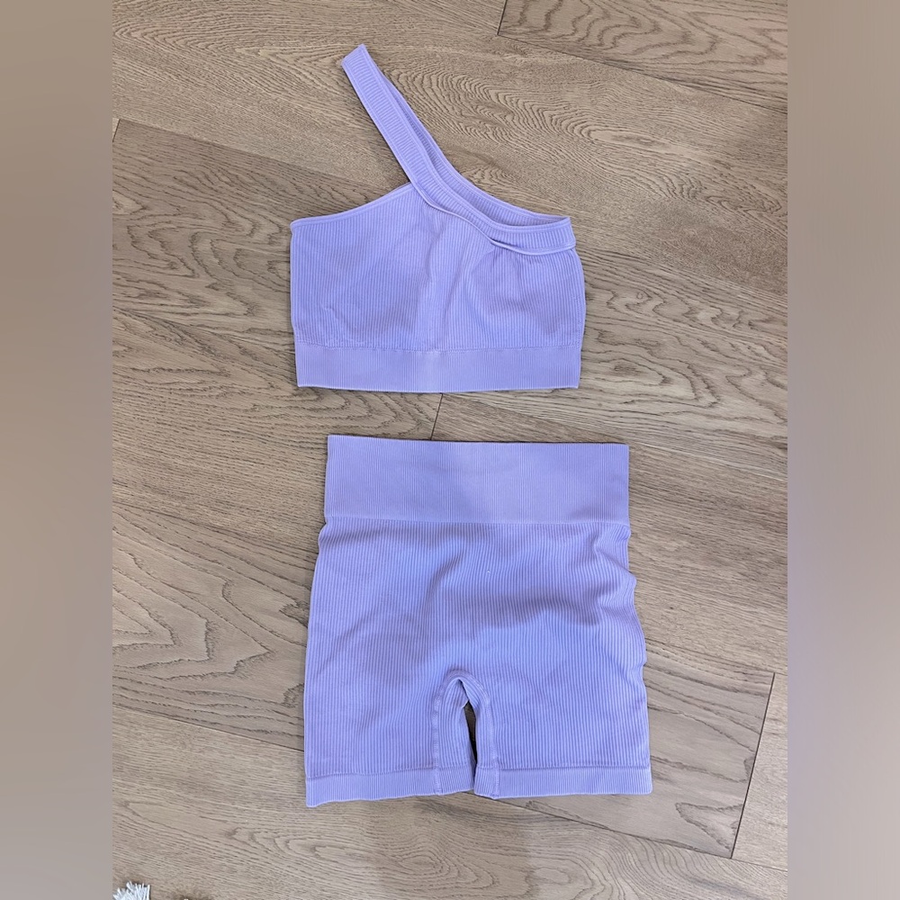 Ribbed Amazon set - size small